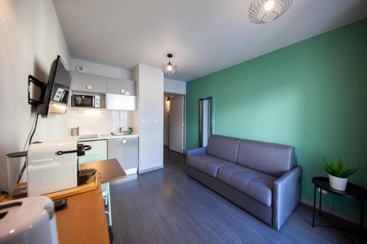 Apartament Le Petit Hector -Studio Cosy Avec Parking -Debourg Lyon Zewnętrze zdjęcie
