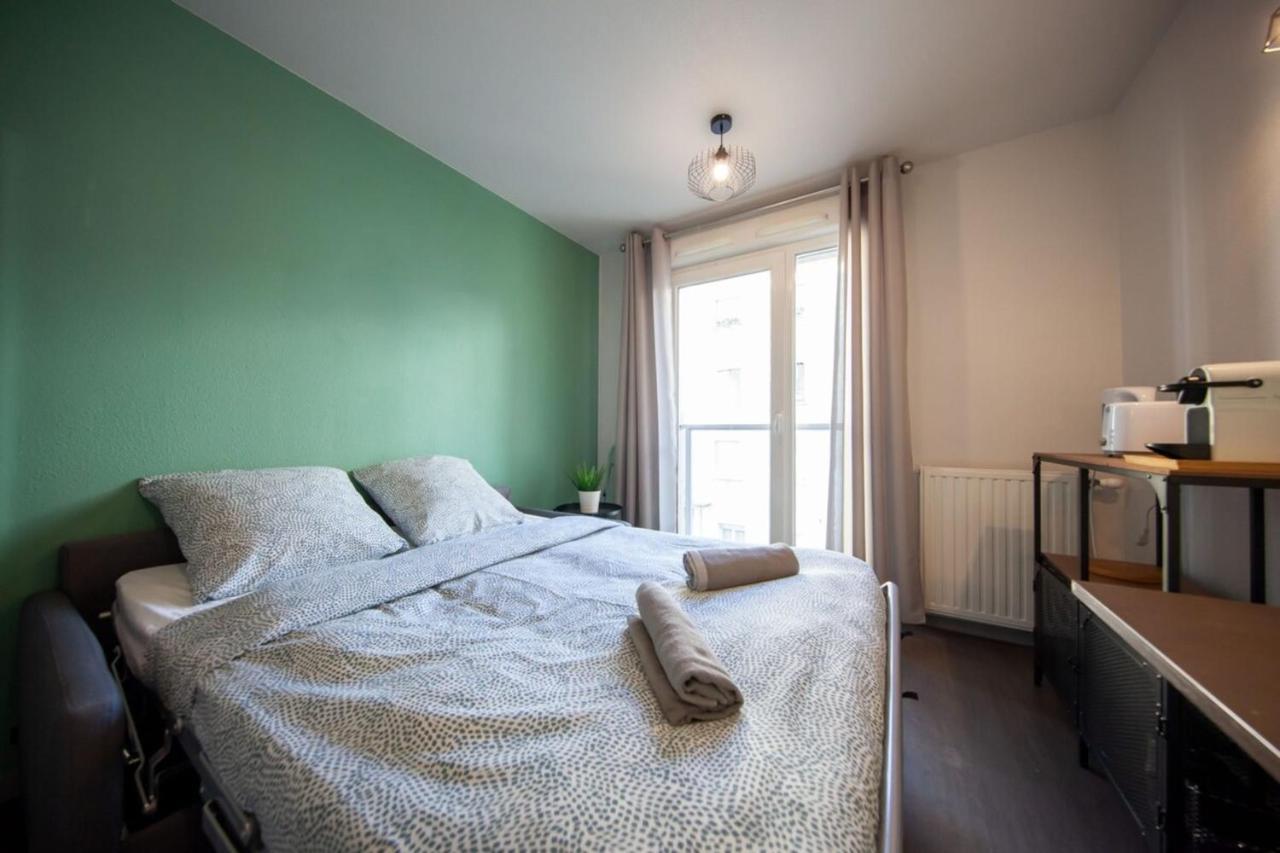 Apartament Le Petit Hector -Studio Cosy Avec Parking -Debourg Lyon Zewnętrze zdjęcie